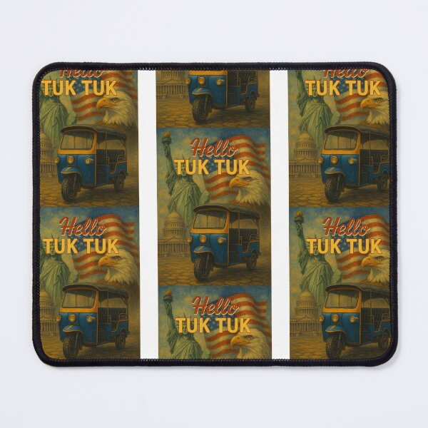 Item preview, Hello Tuk Tuk – The American Roadtrip Remix designed and sold by muitee.