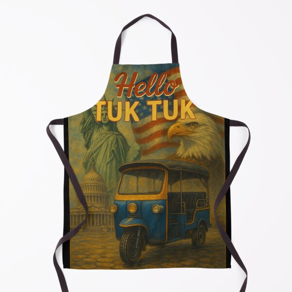 Item preview, Hello Tuk Tuk – The American Roadtrip Remix designed and sold by muitee.