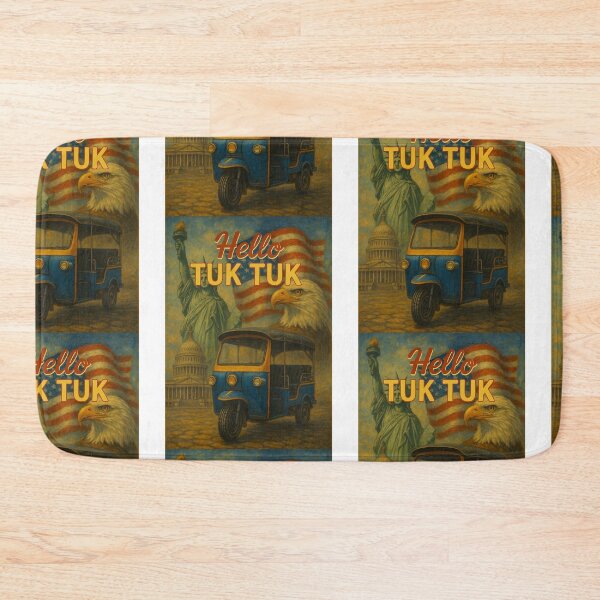 Item preview, Hello Tuk Tuk – The American Roadtrip Remix designed and sold by muitee.