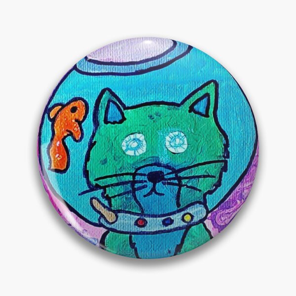 Item preview, "Cosmic Cat Fishbowl" designed and sold by SurrealPulse.