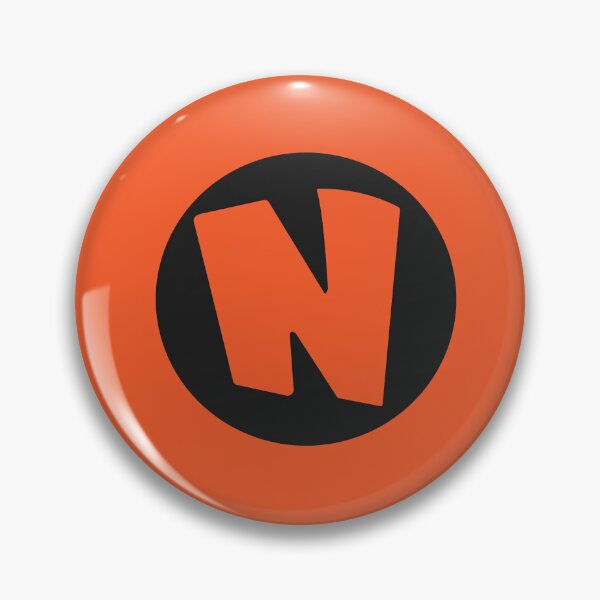Item preview, letter n orange designed and sold by ZiphGames.