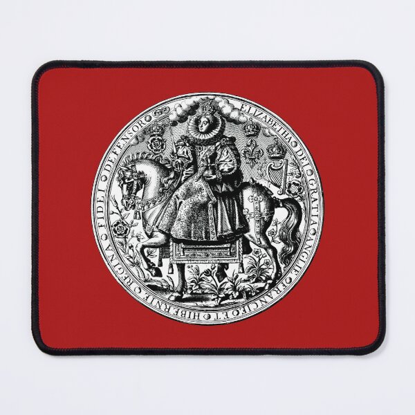 Item preview, Tudor Medallion Queen Elizabeth I on Horseback designed and sold by Pixelchicken.
