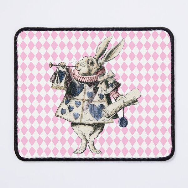 Item preview, Vintage Pastel White Rabbit Alice In Wonderland designed and sold by Pixelchicken.