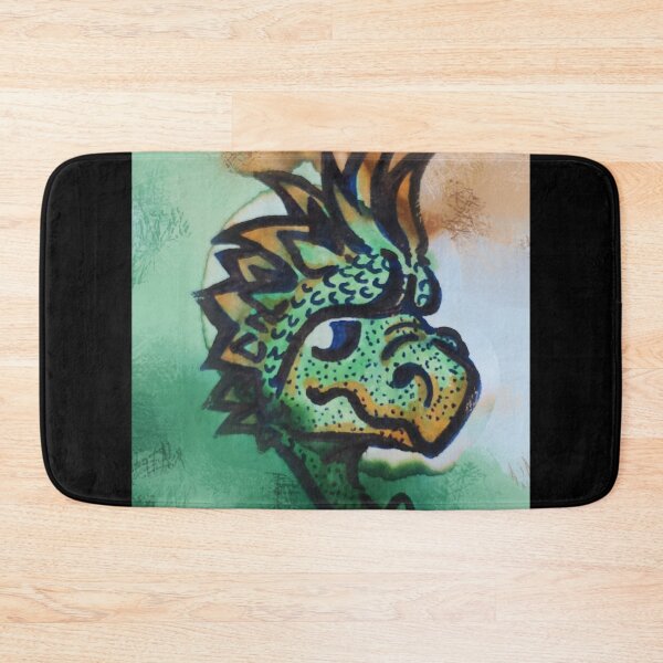 Item preview, Orange and Green Freckled Dragon designed and sold by sarunamii.