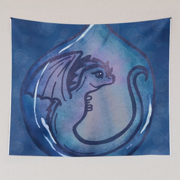 Item preview, Tear Drop Dragon designed and sold by sarunamii.
