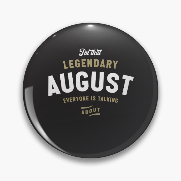 Item preview, August Personal Name - Legendary August designed and sold by cidolopez.