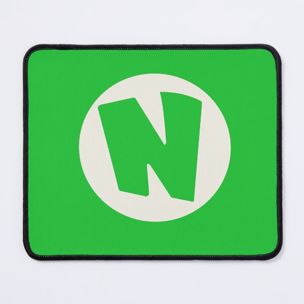 Item preview, letter n green designed and sold by ZiphGames.