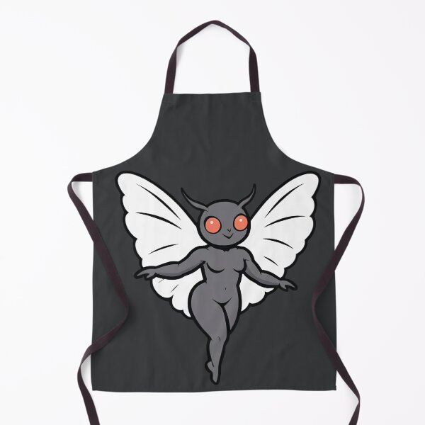 Item preview, Elegant Mothman Cryptid – Fantasy Creature Design designed and sold by SlowMarchArt.