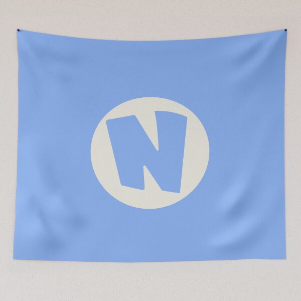 Item preview, letter n blue designed and sold by ZiphGames.