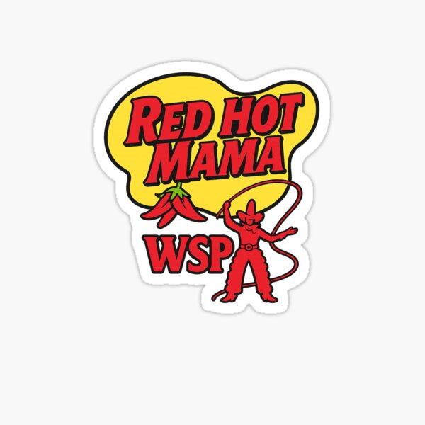 Item preview, Widespread Panic Red Hot Mama Hot Sauce designed and sold by ChinaCatStudio.