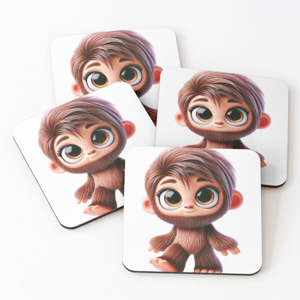 Item preview, Adorable Girl Bigfoot designed and sold by Sillytoe.