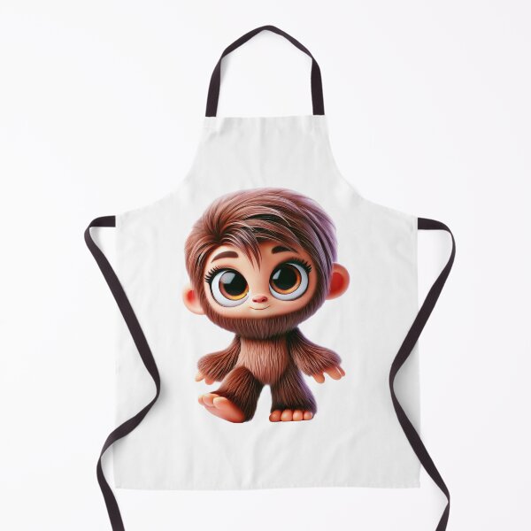 Item preview, Adorable Girl Bigfoot designed and sold by Sillytoe.