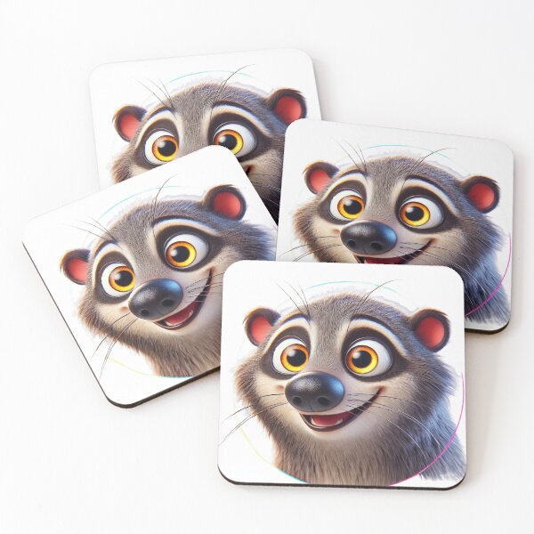 Item preview, Adorable Binturong designed and sold by Sillytoe.