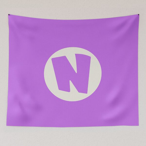 Item preview, letter n purple designed and sold by ZiphGames.