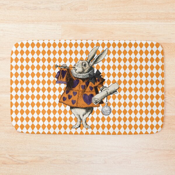 Item preview, White Rabbit Alice In Wonderland Halloween designed and sold by Pixelchicken.