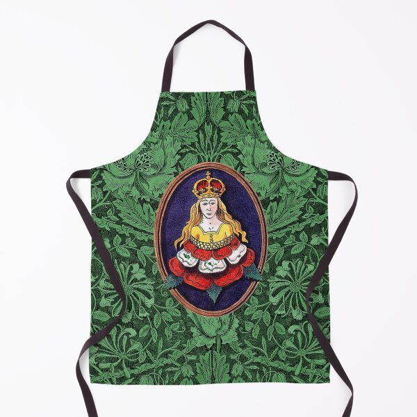 Item preview, Queen Katherine Parr Royal Tudor Rose Badge designed and sold by Pixelchicken.