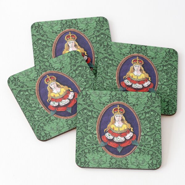 Item preview, Queen Katherine Parr Royal Tudor Rose Badge designed and sold by Pixelchicken.