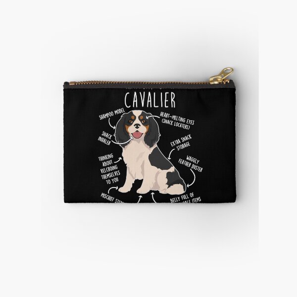 Item preview, Tri-Color Cavalier King Charles Spaniel Dog Anatomy designed and sold by Clara Hollins.