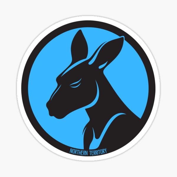 Item preview, Kangaroo 5 designed and sold by Top End Stickers.