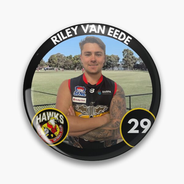 Item preview, Player Badge - #29 - Riley Van Eede designed and sold by HallamHawks.