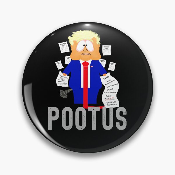 Item preview, POOTUS (for dark backgrounds) designed and sold by IdeaJones.
