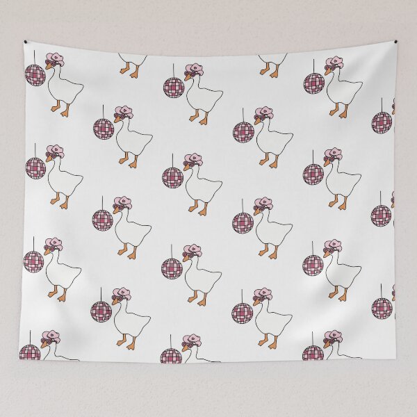 Item preview, Disco Goose Sticker – Funny Dancing Goose in Glasses designed and sold by Doctor Michaela.