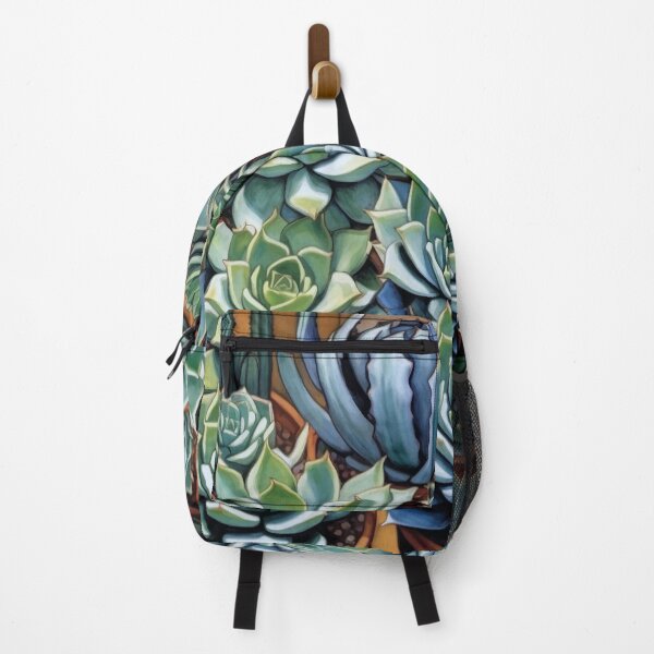 Item preview, Mexican Succulents Botanical Landscape Painting designed and sold by retrographics.