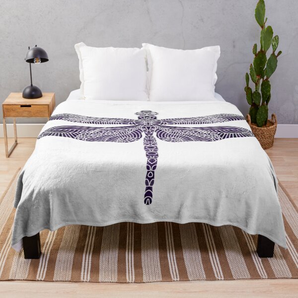 Item preview, Shades of Purple Watercolor Dragonfly designed and sold by Pixelchicken.