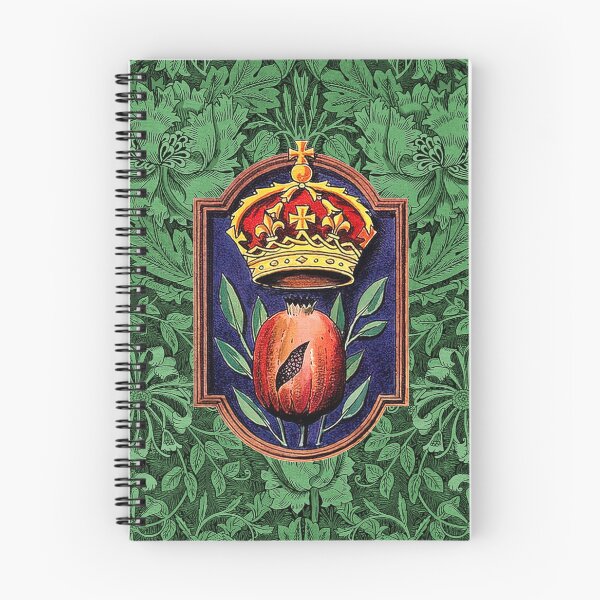 Item preview, Catherine of Aragon Queen Royal Pomegranate Badge designed and sold by Pixelchicken.