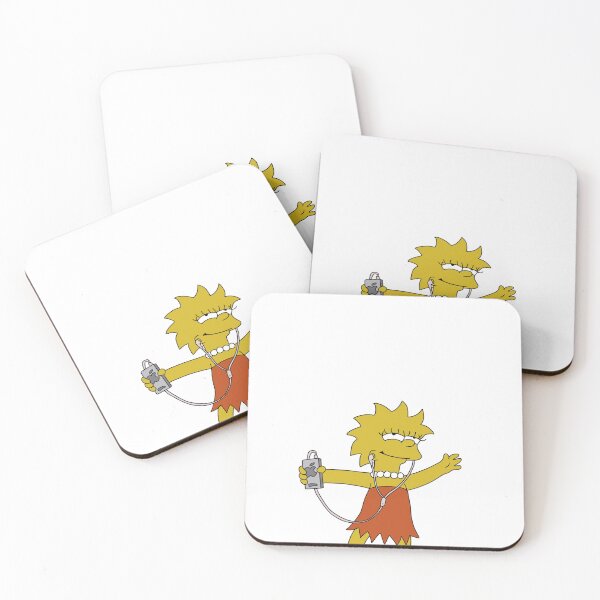 Artikelvorschau, Lisa Simpson Vibing entworfen und verkauft von WillowTreeArt.