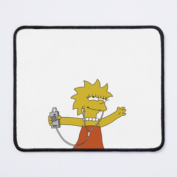 Artikelvorschau, Lisa Simpson Vibing entworfen und verkauft von WillowTreeArt.