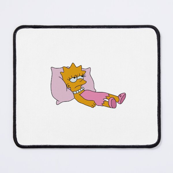 Artikelvorschau, Schläfrige Lisa Simpson entworfen und verkauft von WillowTreeArt.