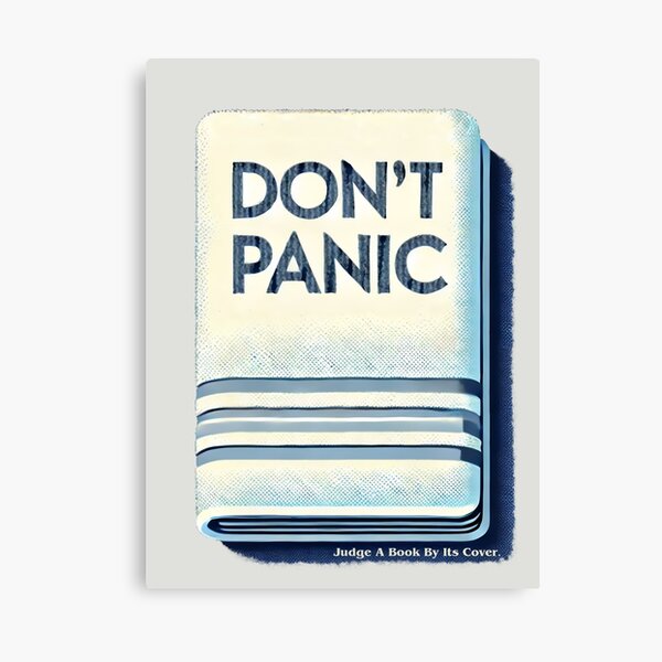 Item preview, Can you guess this book?: "Hitchhikers Guide..." designed and sold by OxideArtStudio.