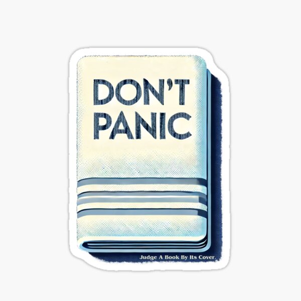 Item preview, Can you guess this book?: "Hitchhikers Guide..." designed and sold by OxideArtStudio.