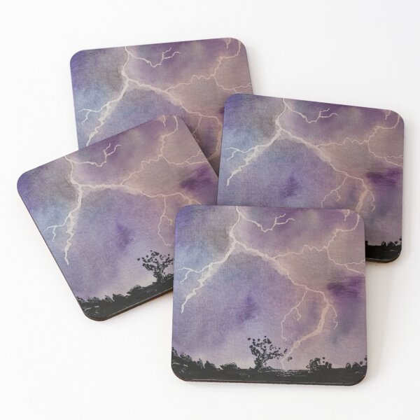 Item preview, Watercolor Lightning Strike designed and sold by ArtbyShayne4u8.