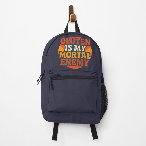 Item preview, Gluten Is My Mortal Enemy – Celiac Humor Design designed and sold by tinytwist.