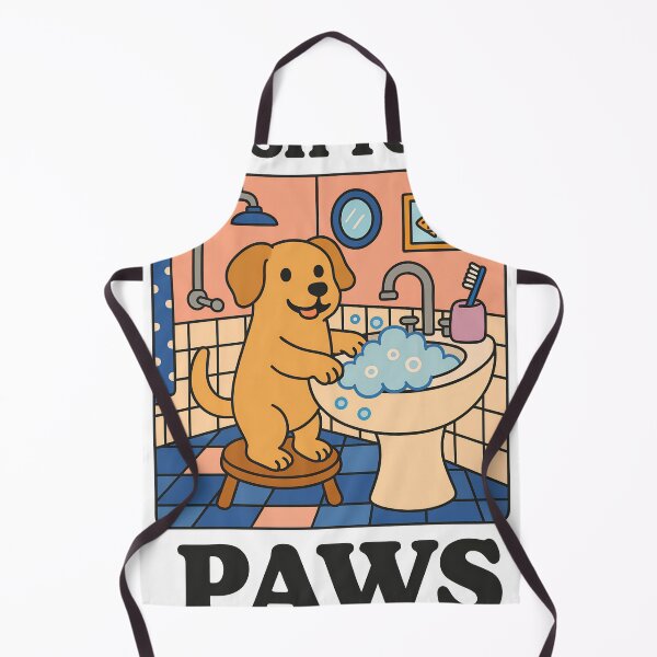 Item preview, Wash Your Paws designed and sold by CloudReverie.