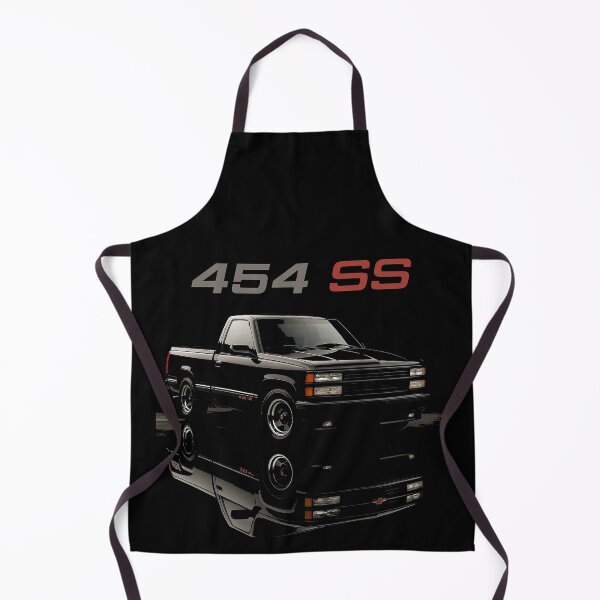 Item preview, 1990 Chevy 454 SS Truck Blackout Muscle Pickup Minimalist Art designed and sold by TheArtOfCar.