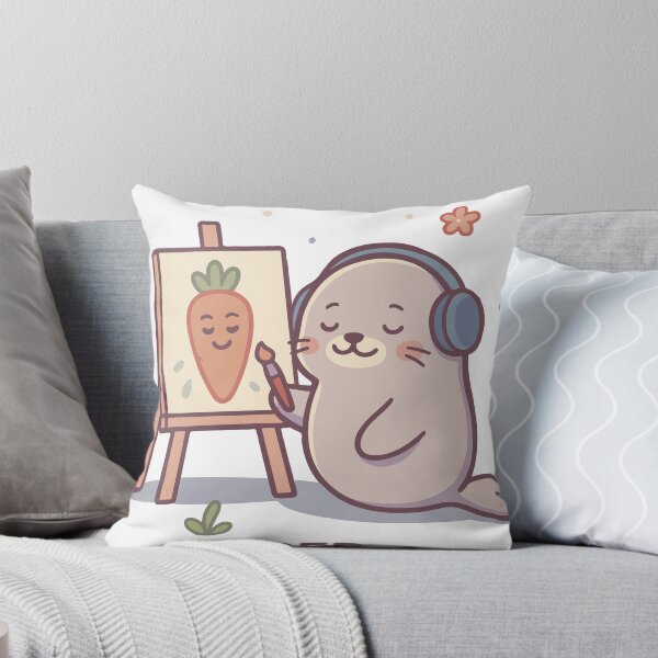 Item preview, ISFP kawaii seal – the cute and artsy free spirit! designed and sold by SealSquad.