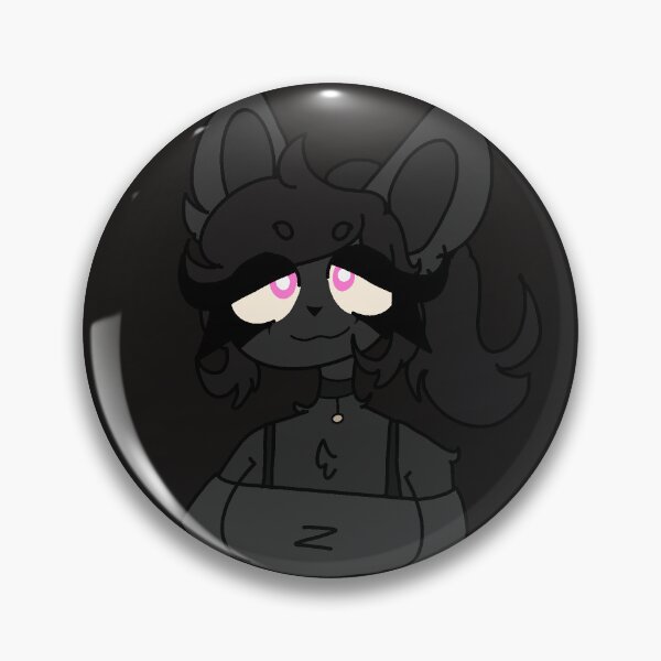 Item preview,  Detached – Soft Goth Furry Girl Sticker designed and sold by Coffinbound.
