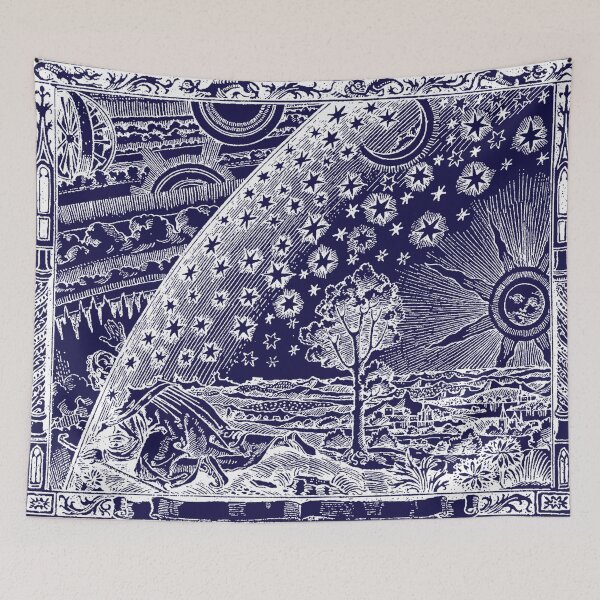 Item preview, Antique Illustration Renaissance Astronomy Crystalline Spheres designed and sold by Pixelchicken.