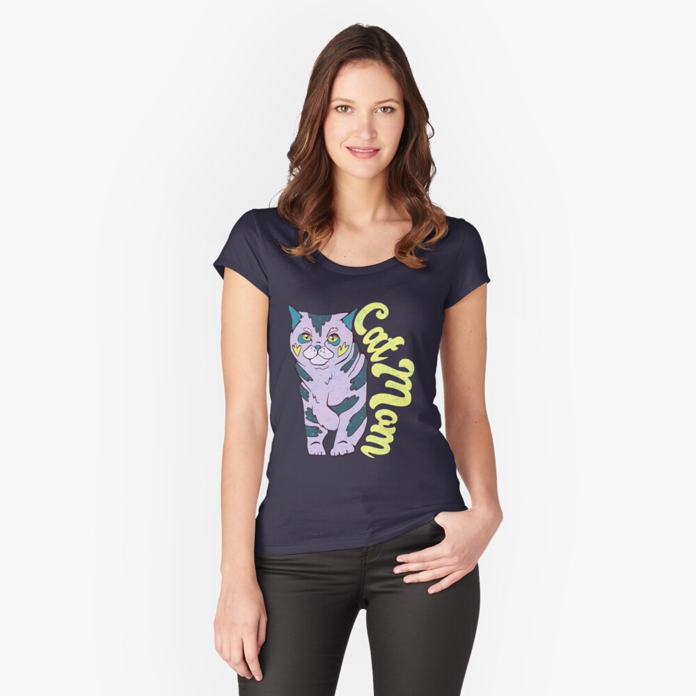Item preview, Fitted Scoop T-Shirt designed and sold by manniemoonstone.