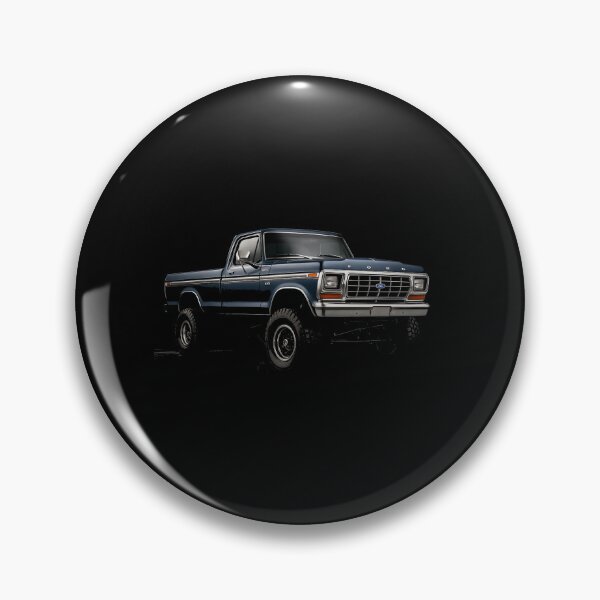 Item preview, 1979 Ford F-250 Ranger Classic Pickup Truck Vintage Blue designed and sold by TheArtOfCar.