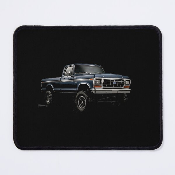 Item preview, 1979 Ford F-250 Ranger Classic Pickup Truck Vintage Blue designed and sold by TheArtOfCar.