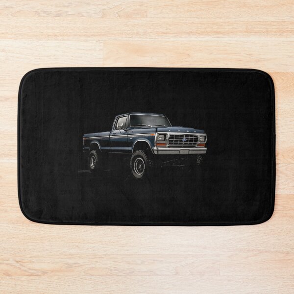 Item preview, 1979 Ford F-250 Ranger Classic Pickup Truck Vintage Blue designed and sold by TheArtOfCar.