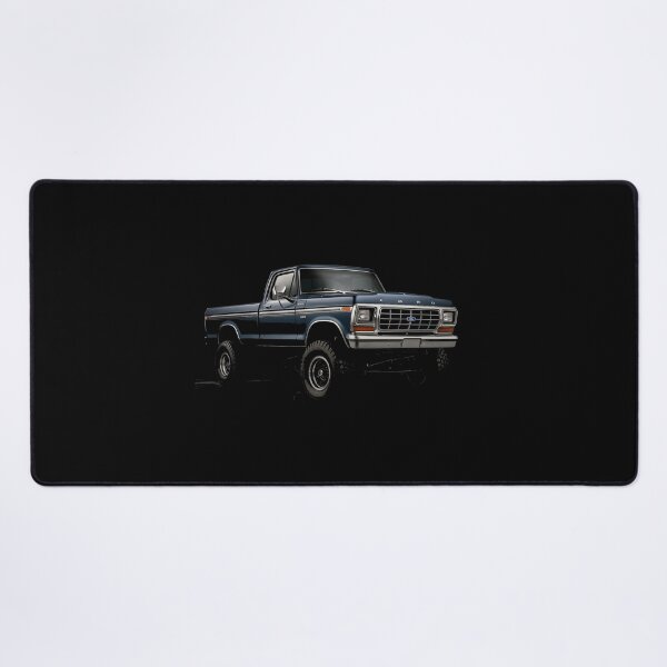 Item preview, 1979 Ford F-250 Ranger Classic Pickup Truck Vintage Blue designed and sold by TheArtOfCar.