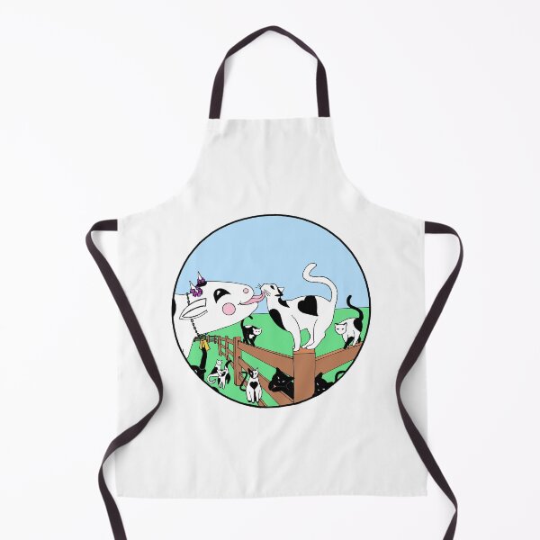 Item preview, Nine Harlequin Heart Cats with a Happy Cow Circle Die Cut designed and sold by JoyousArt4u.