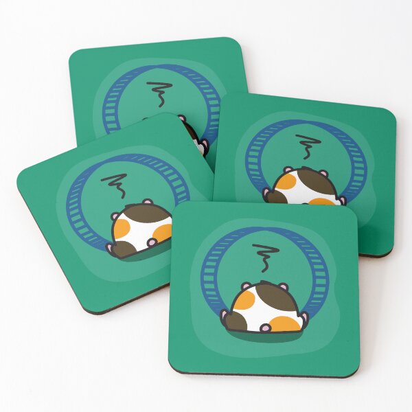 Item preview, Tired Hamster and Wheel (No Text) designed and sold by BLAAAAASK.
