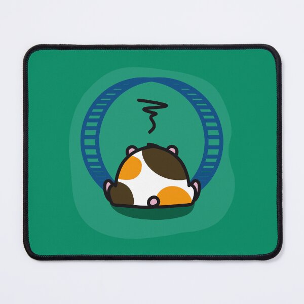 Item preview, Tired Hamster and Wheel (No Text) designed and sold by BLAAAAASK.