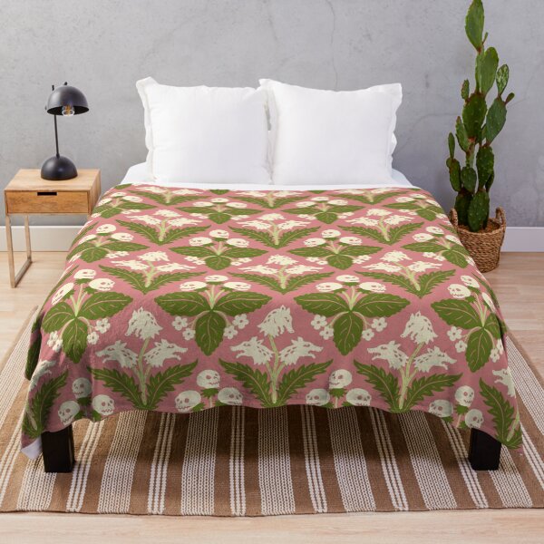 Item preview, Hounds and skulls — green and pink designed and sold by tanaudel.